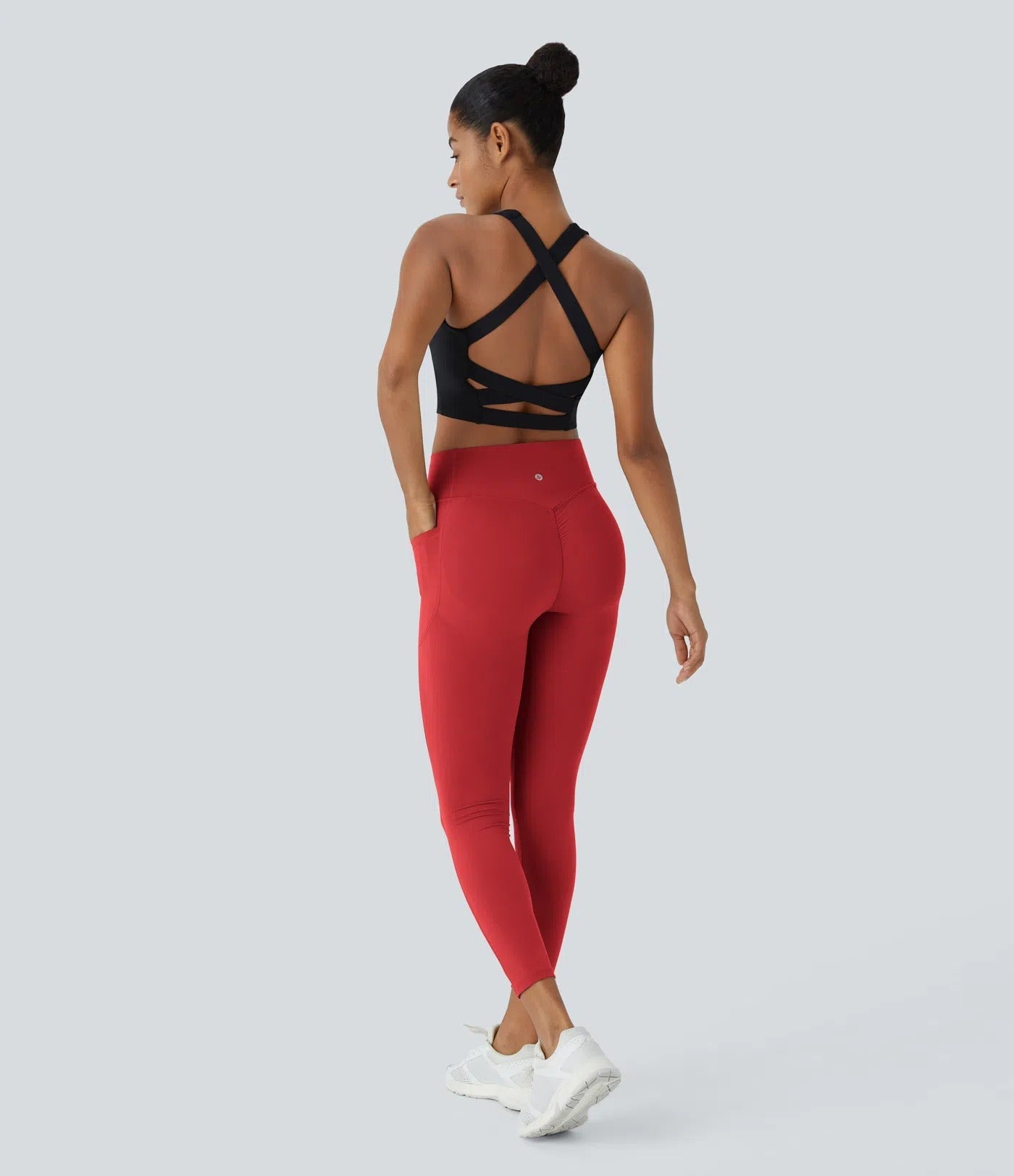 High Waisted Tummy Control Shaping Training Leggings
