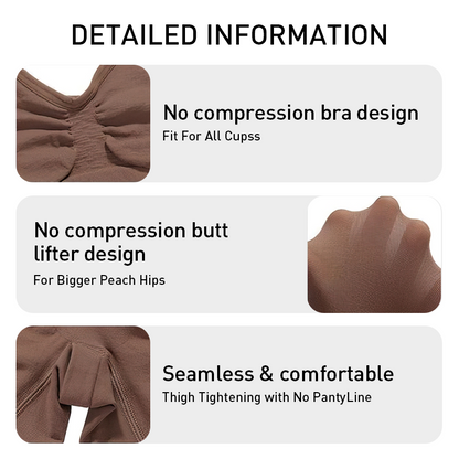 Smoothing Seamless Full Body Shaper